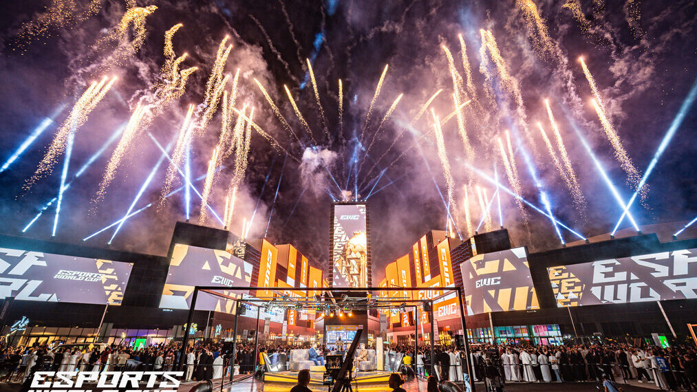 Esports world cup fireworks
