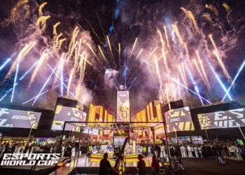 Esports world cup fireworks