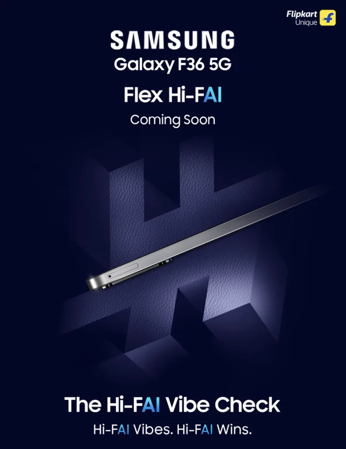 Galaxy F36 5G teaser Galaxy f36 5g teaser