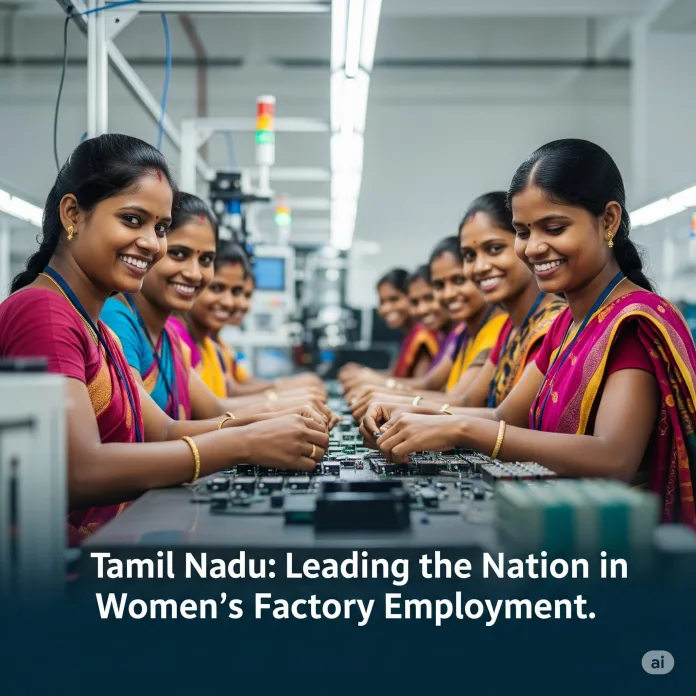 Gemini_Generated_Image_6wemi6wemi6wemi6 Tamil Nadu Leads Women's Factory Employment: 655,020 Jobs Across India's Manufacturing Belt