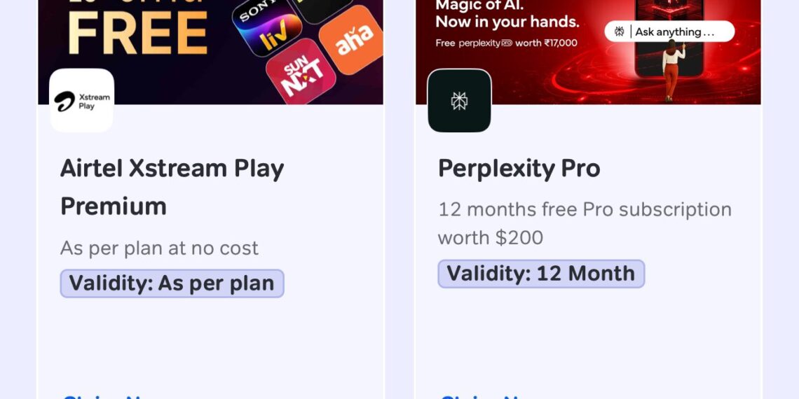 Airtel Users Get FREE Perplexity Pro Worth ₹17,000 for 12 Months – Here's How to Claim