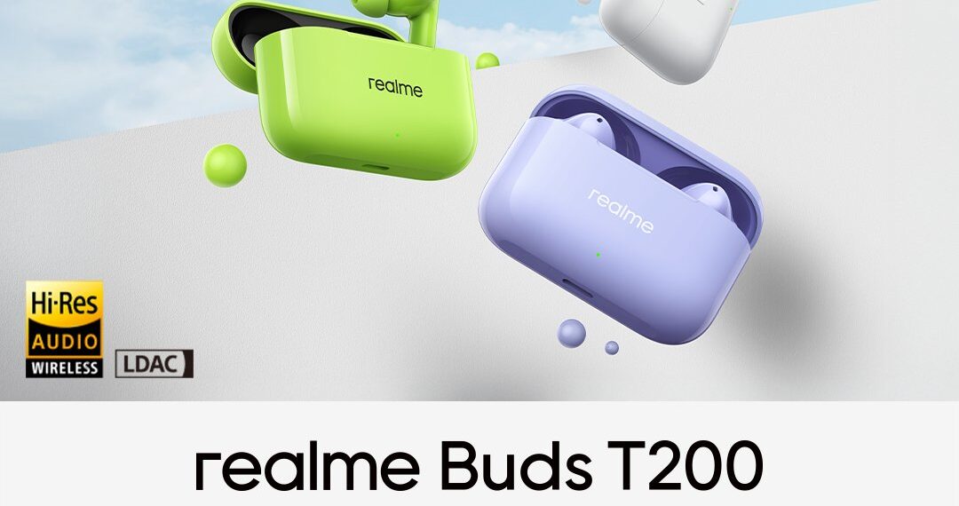 Realme Buds T200 Launched at ₹1,999: Premium LDAC Audio & 32dB ANC Under ₹2,000