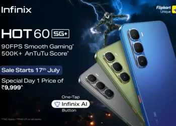 Infinix HOT 60 5G+ Launches: India's Slimmest Gaming Phone with AI Button at Just ₹9,999