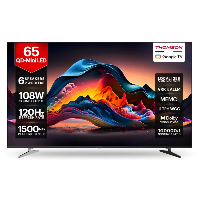 THOMSON Unleashes India's First TV with Dual Subwoofers: Mini QD LED Series Exclusive on Flipkart