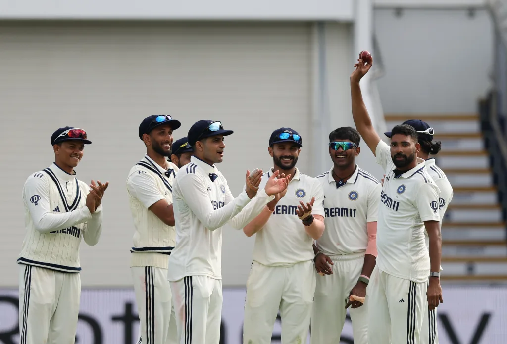 England vs India 2nd Test Day 3: Match Report as Siraj’s Six-Fer Powers India Ahead After Brook-Smith Heroics 9 Indian cricket team