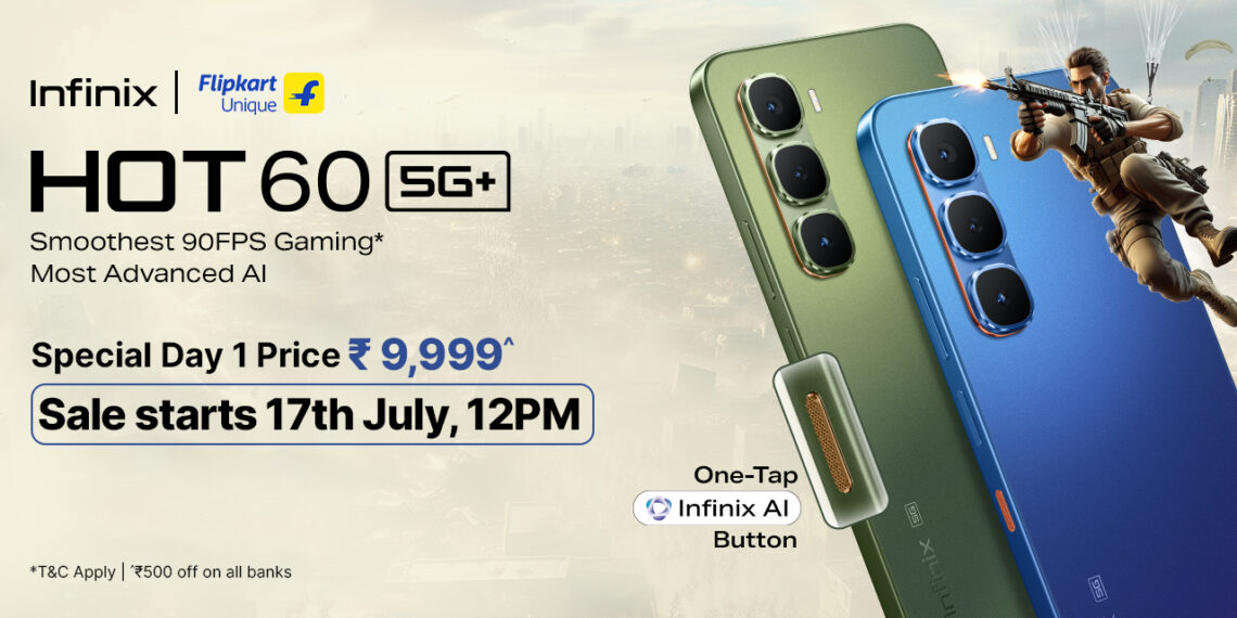 Infinix hot 60 5g+ sale