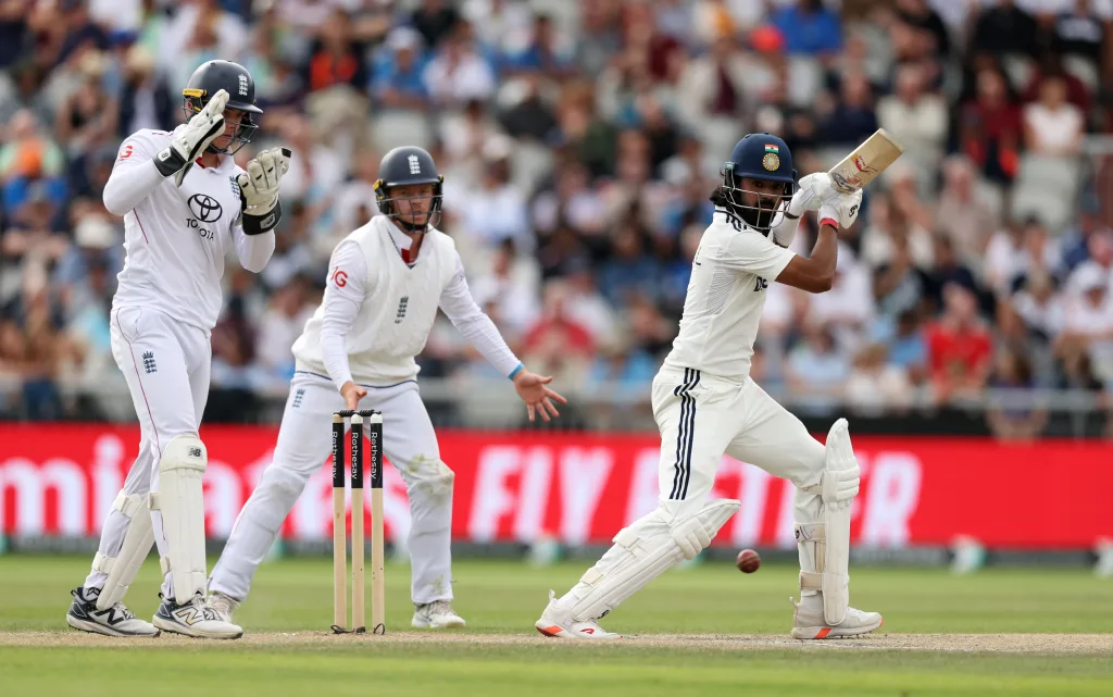 England vs India 4th Test Day 4: Match Report as Gill-Rahul Masterclass Sparks Indian Resistance on Gripping Day Four at Old Trafford 6 Kl rahul