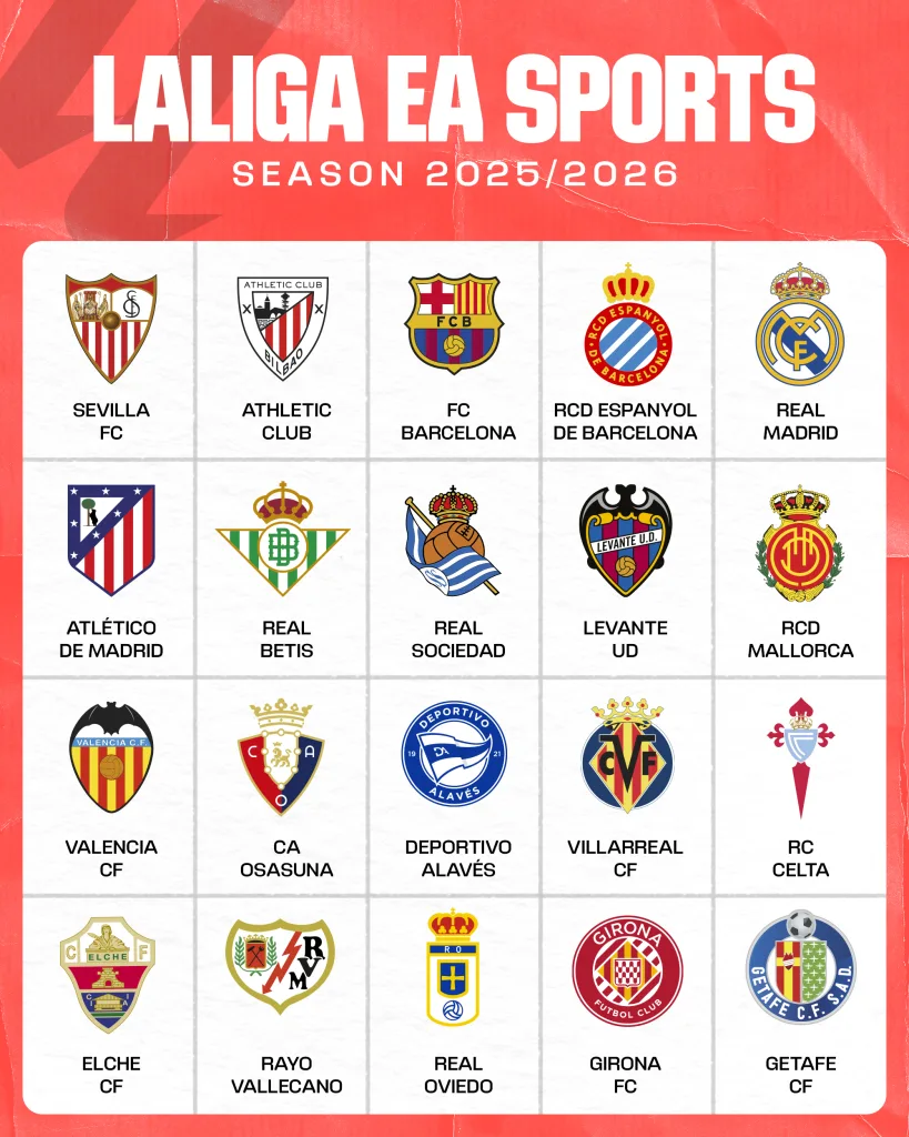 La liga 2025 26 fixtures