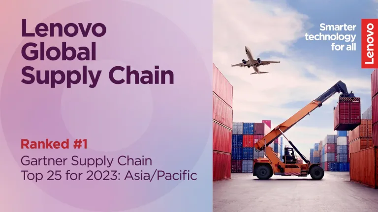 Lenovo Dominates Asia-Pacific Supply Chain Rankings for 4th Year