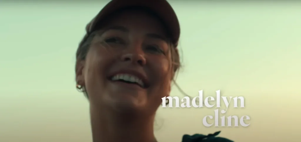 Madelyn cline in the map that leads to you trailer