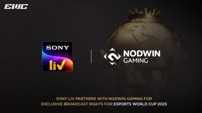 NODWIN Gaming partners with Sony LIV for streaming rights of Esports World Cup 2025 NODWIN Gaming Partners with Sony LIV: Esports World Cup 2025 Streaming Rights Secured for India
