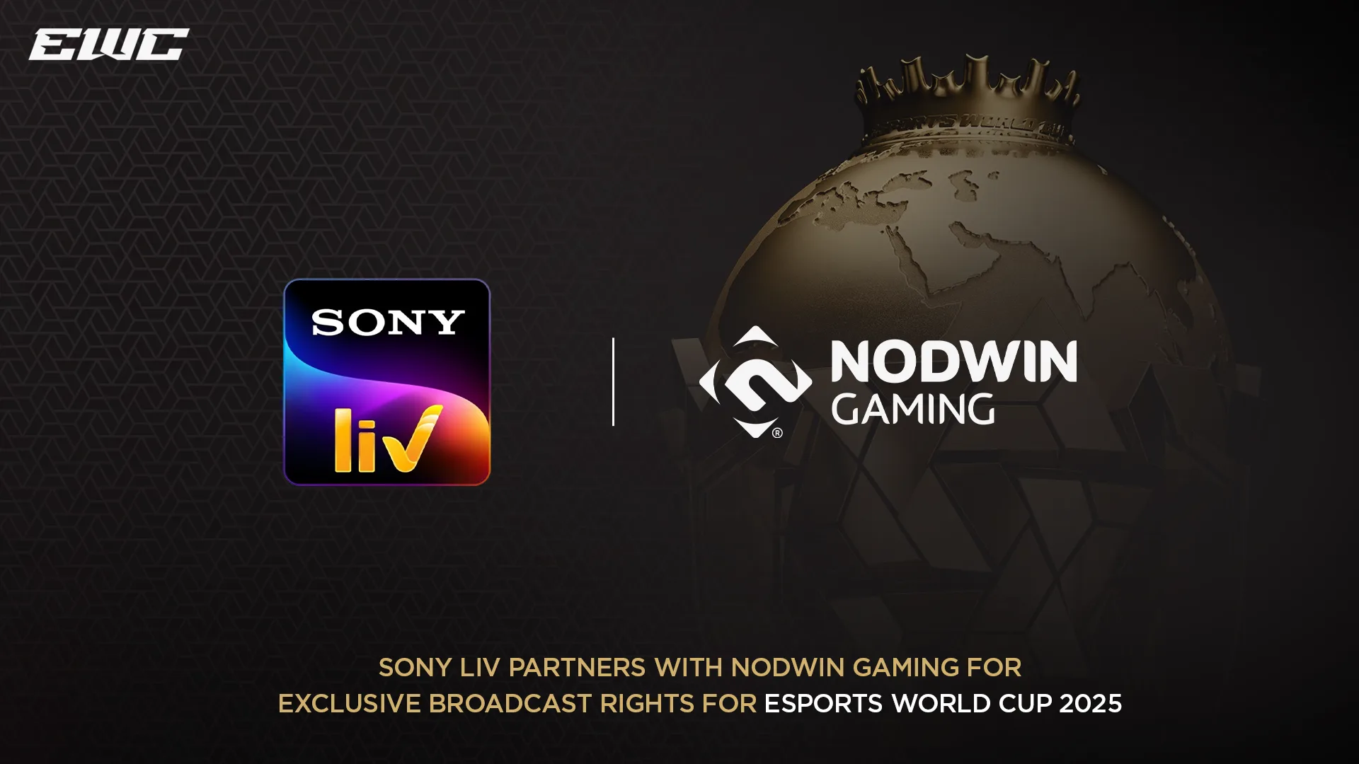 NODWIN Gaming Partners with Sony LIV: Esports World Cup 2025 Streaming Rights Secured for India
