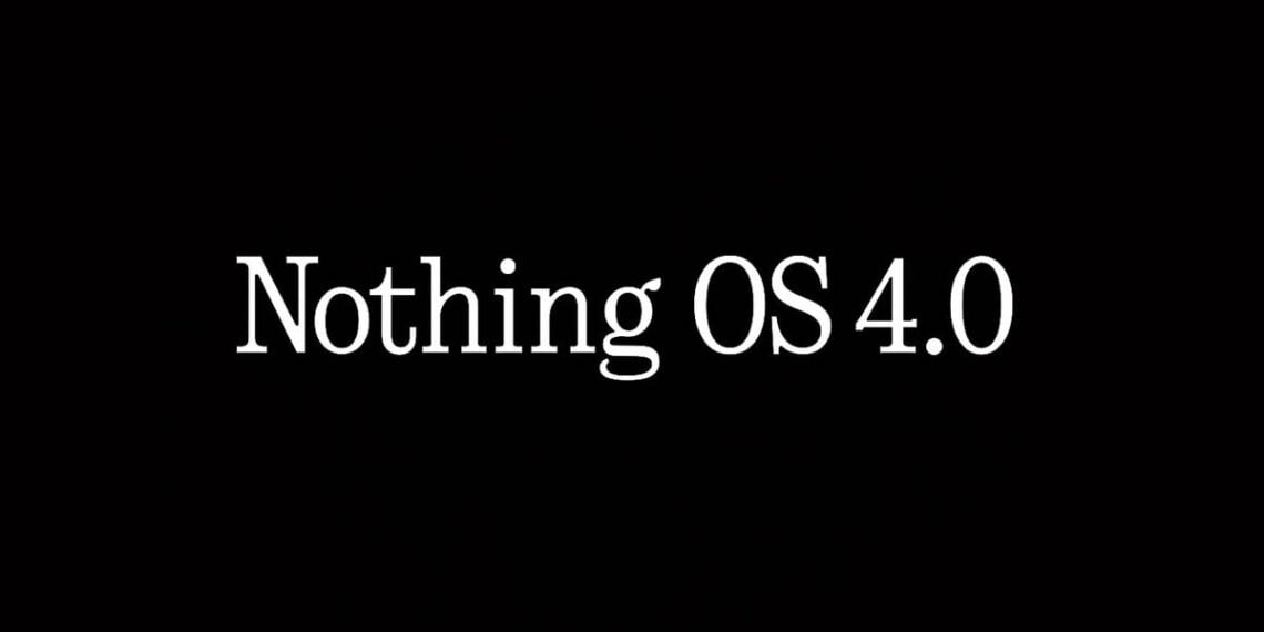 Nothing os 4 1