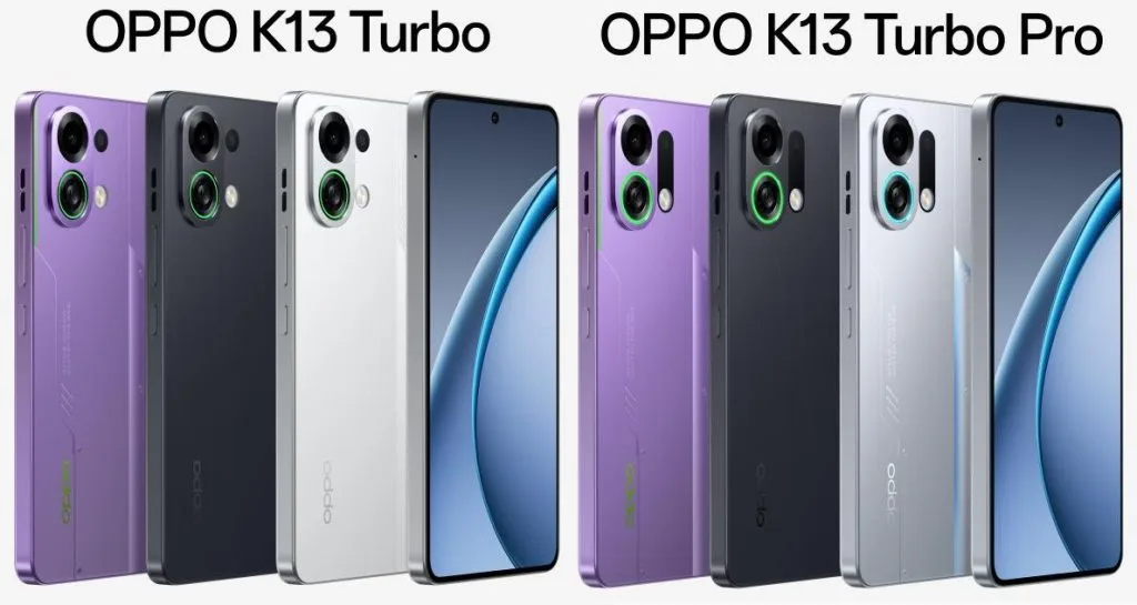 Oppo k13 turbo & pro