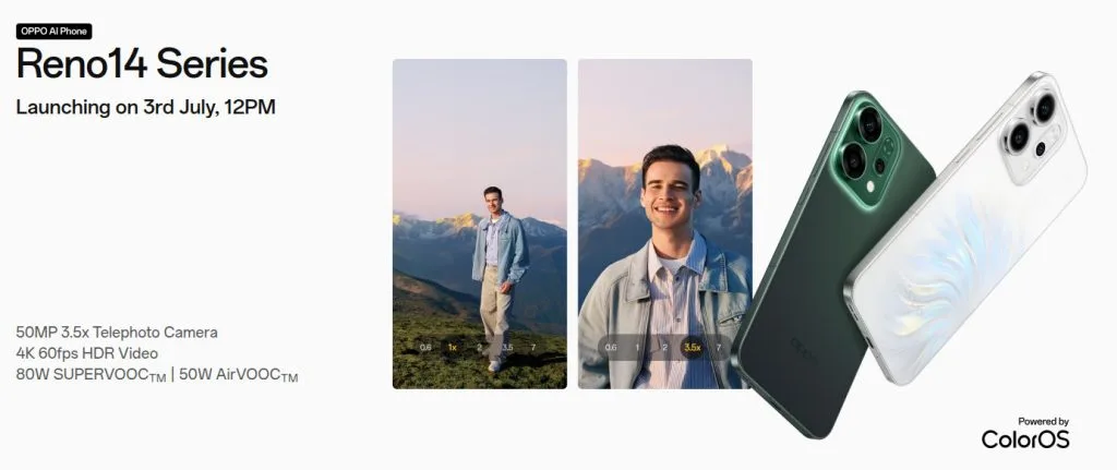 Oppo reno series 4