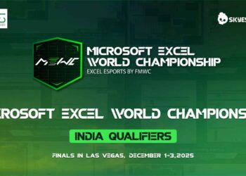 Microsoft Excel Esports Debuts in India – Chennai to Host Finals; Winner to Compete in Las Vegas for $61,500 Prize