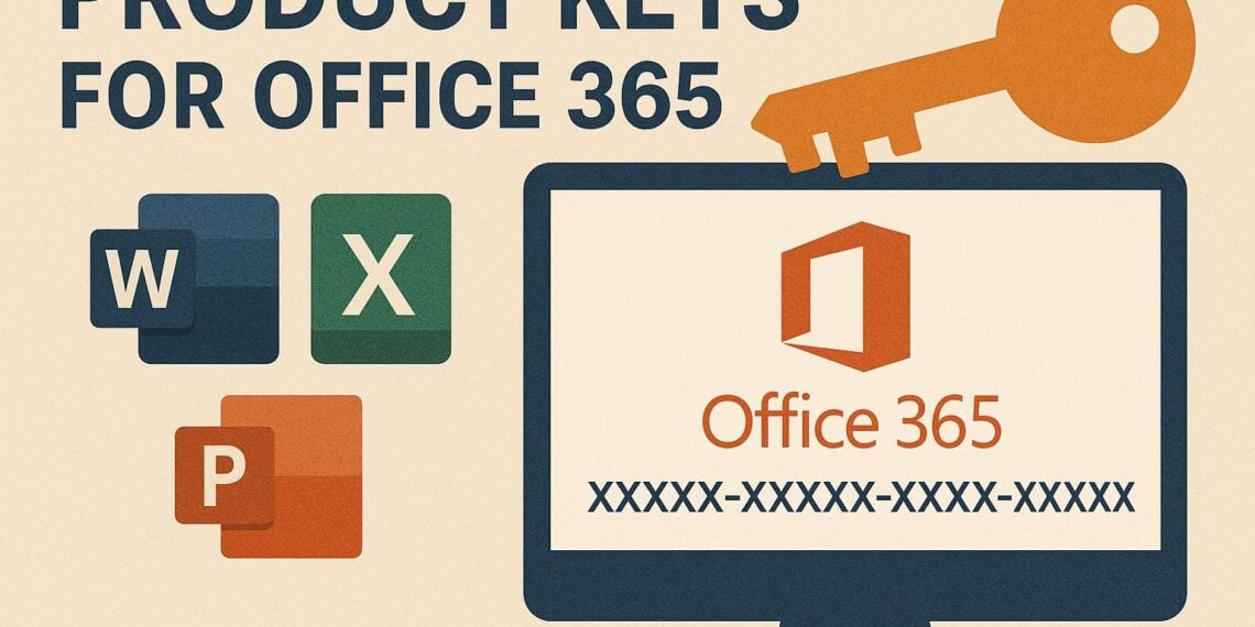 Product keys for office 365 (1)