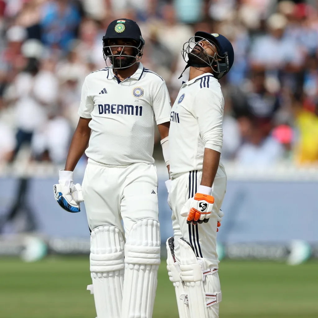 Ravindra jadeja and mohammed siraj
