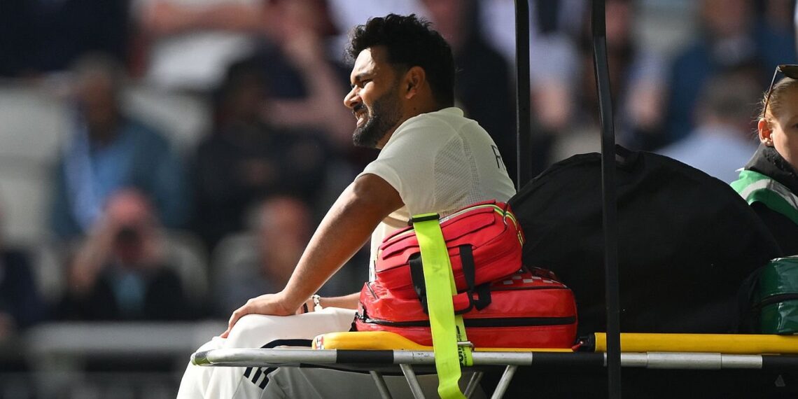 Rishabh pant injured