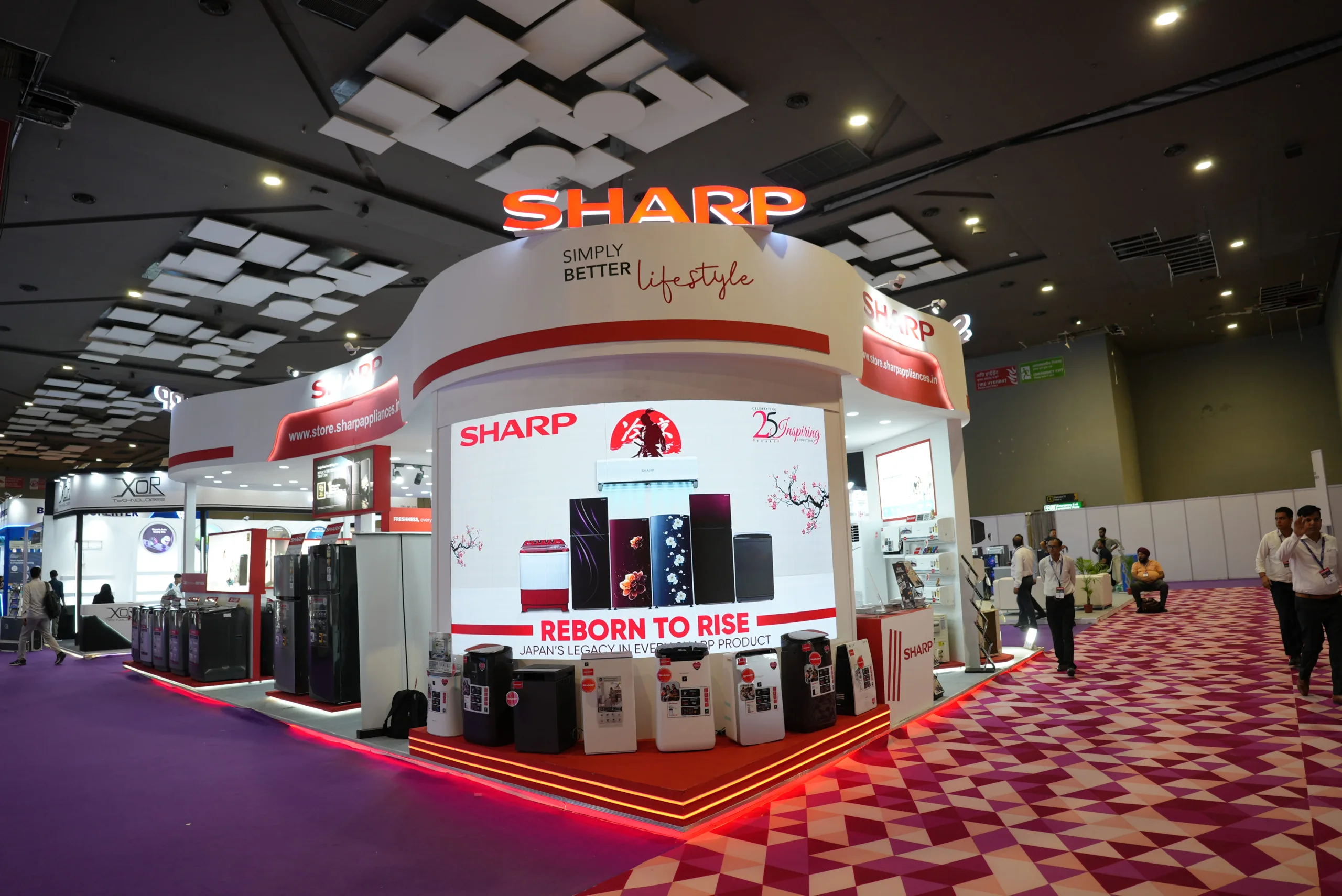 Sharp at consumer electronics world expo 2025