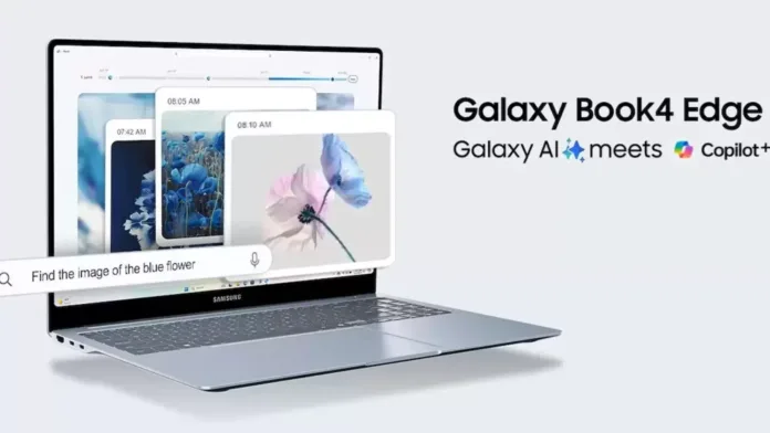 Samsung Galaxy Book4 Edge AI PC Samsung galaxy book4 edge ai pc