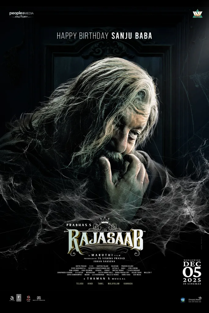 Sanjay dutt in the raja saab