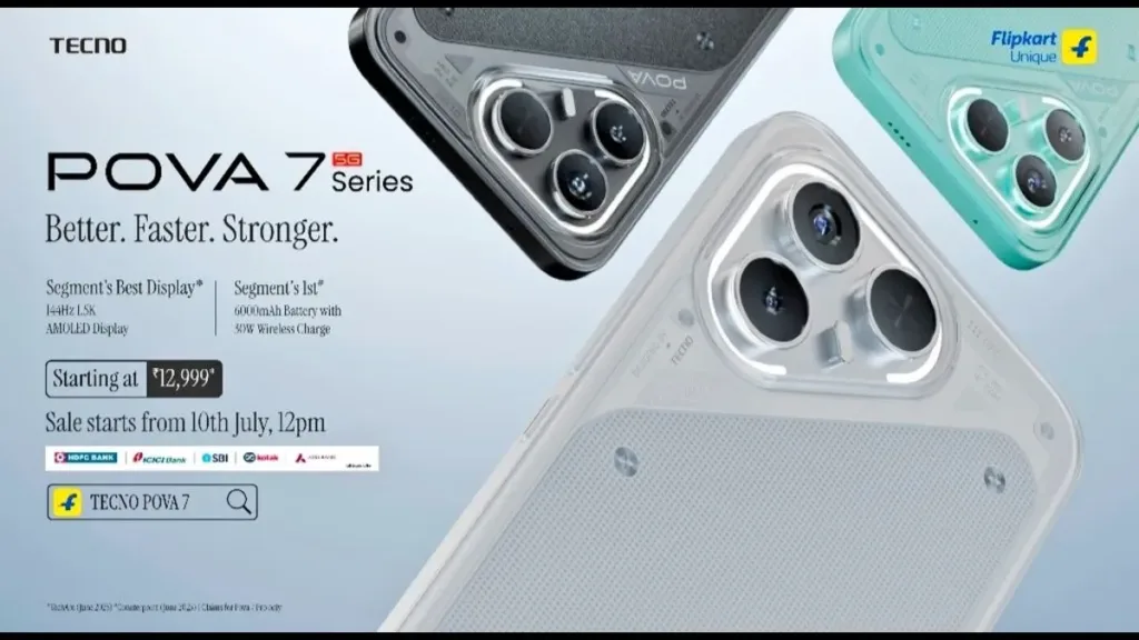 TECNO POVA 7 Series Launch: Price, Features & Sale Date 1 POVA 7 Series