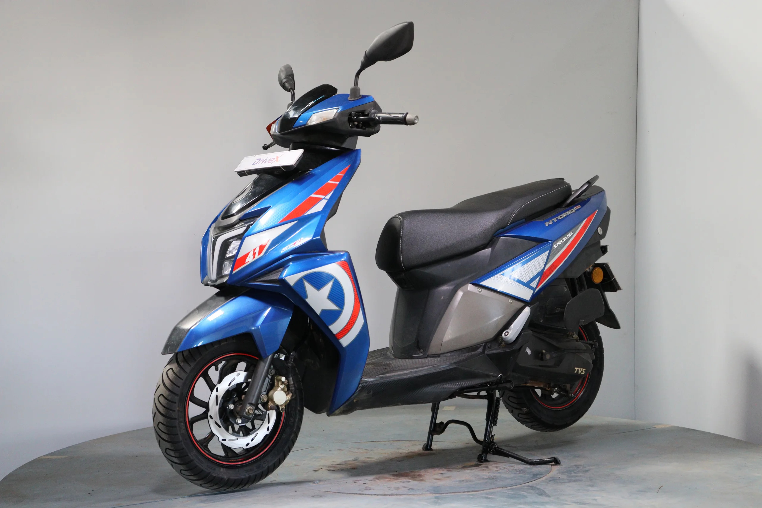 TVS NTorq 125 Super Soldier Edition Launches: Captain America Meets Indian Streets at ₹98,117