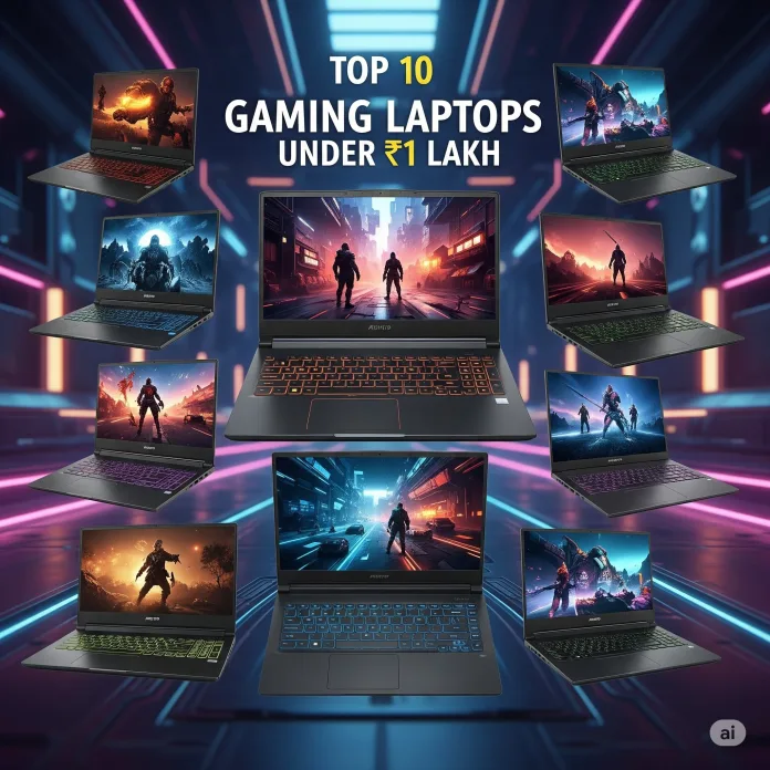 Top 10 Gaming Laptops Under Rs. 1 Lakh Top 10 gaming laptops under rs. 1 lakh