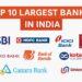 Top 10 largest banks in india