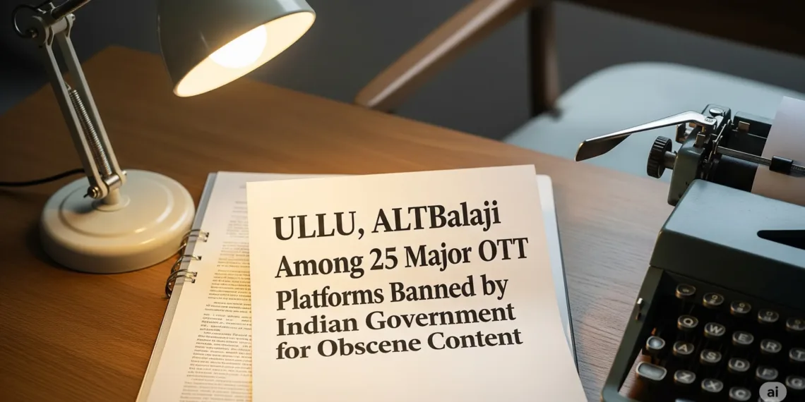 Ullu, altbalaji among 25 major ott platforms banned by indian government for obscene content