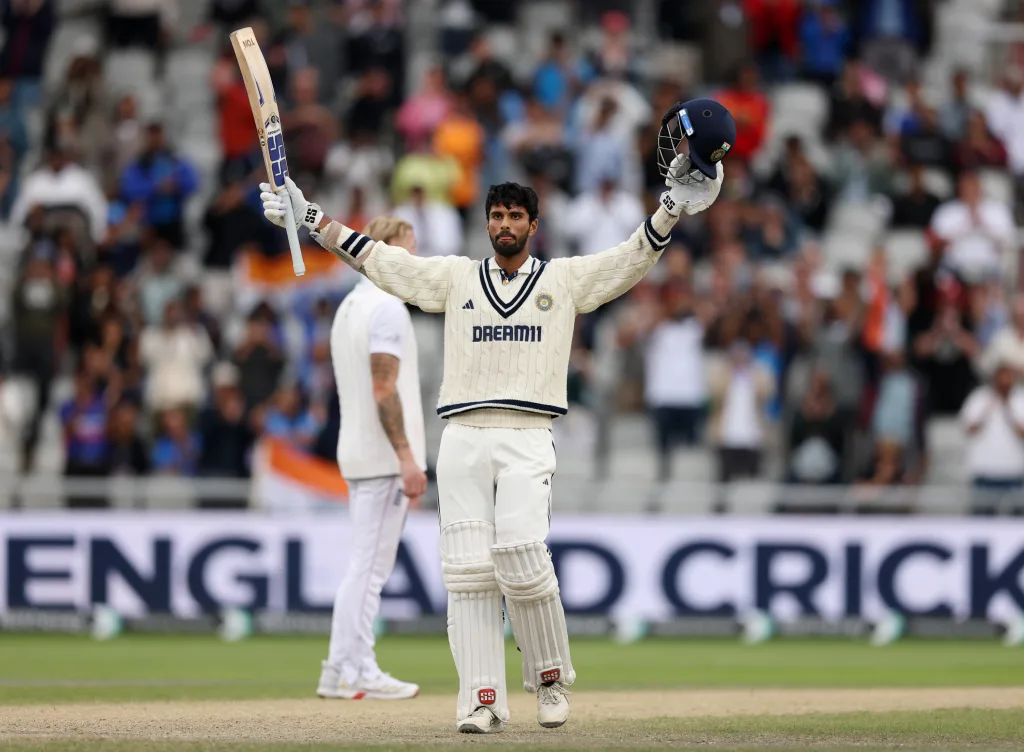 England vs India 4th Test Day 5: Match Report as Gill, Jadeja, Sundar Anchor India to Stubborn Draw at Old Trafford 6 Washington sundar