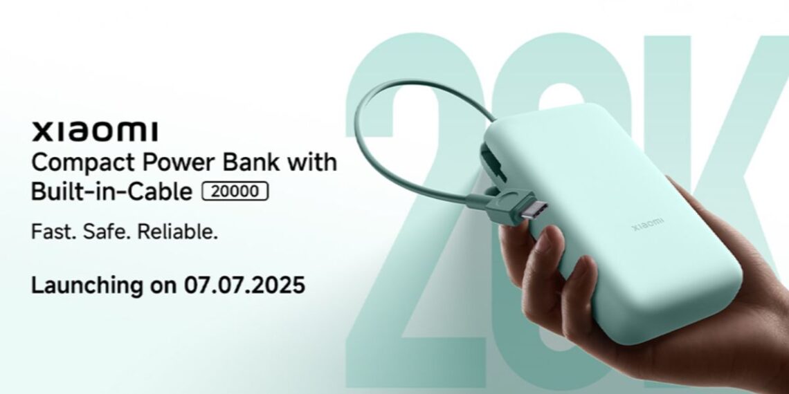 Xiaomi compact power bank