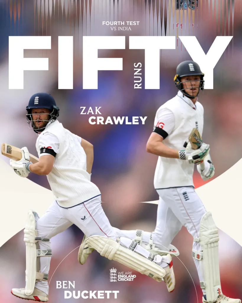 Zak crawley and ben duckett