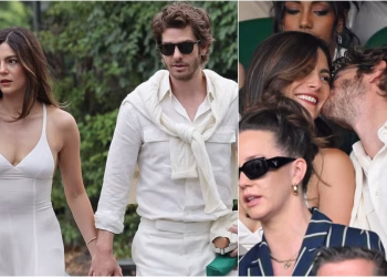 Andrew Garfield Goes Official with Monica Barbaro at Wimbledon