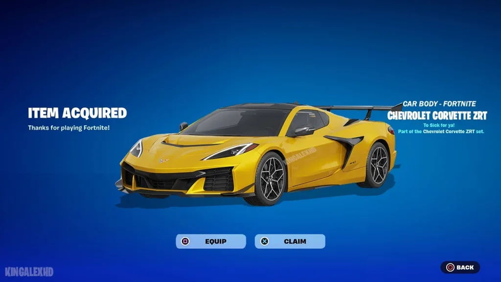 How to Get the Chevrolet Corvette ZR1 Skin in Fortnite for FREE: Complete Summer Road Trip Guide 1 Fortnite