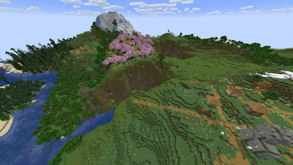 Best Minecraft Hollow Mountain Seeds: Discover Epic Natural Fortresses in 2025 2 Image