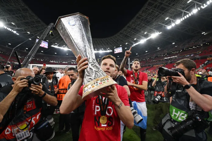 Sevilla FC v AS Roma - UEFA Europa League Final 2022/23 Ivan Rakitic Retires: End of an Era for Barcelona and Sevilla Legend