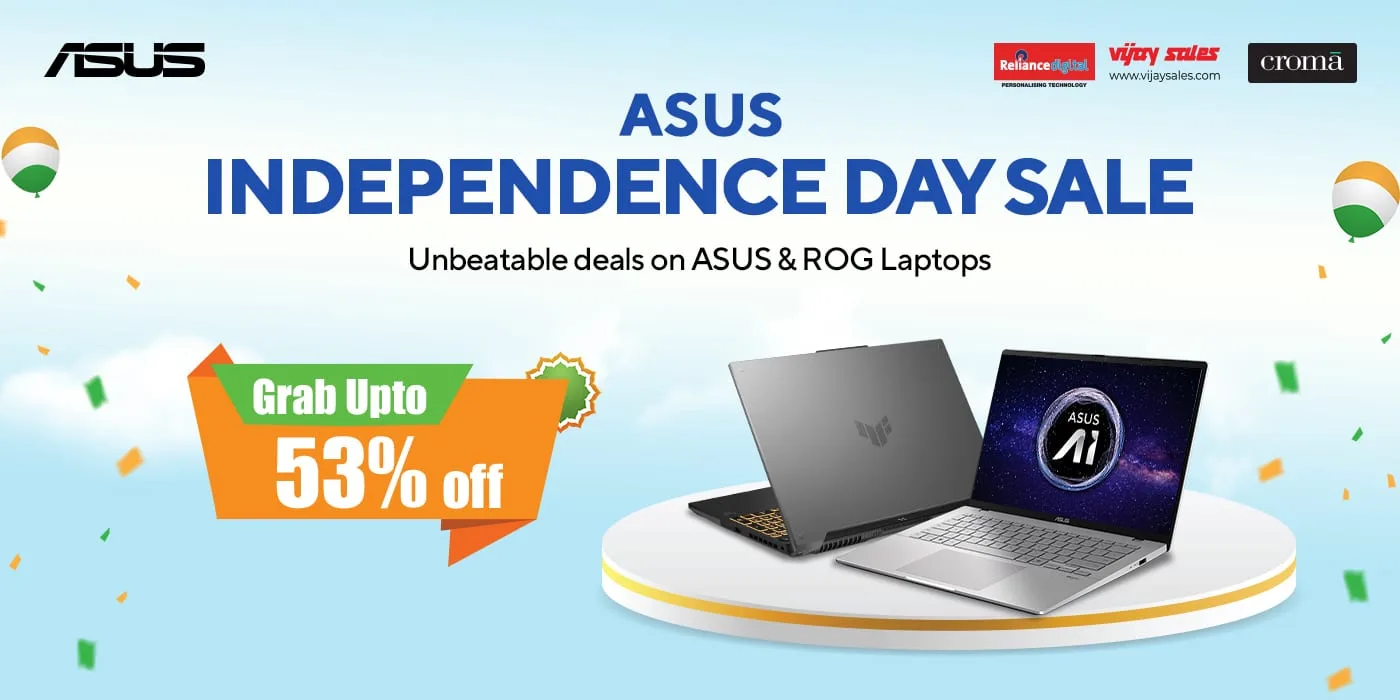 Asus independence day sale 2025