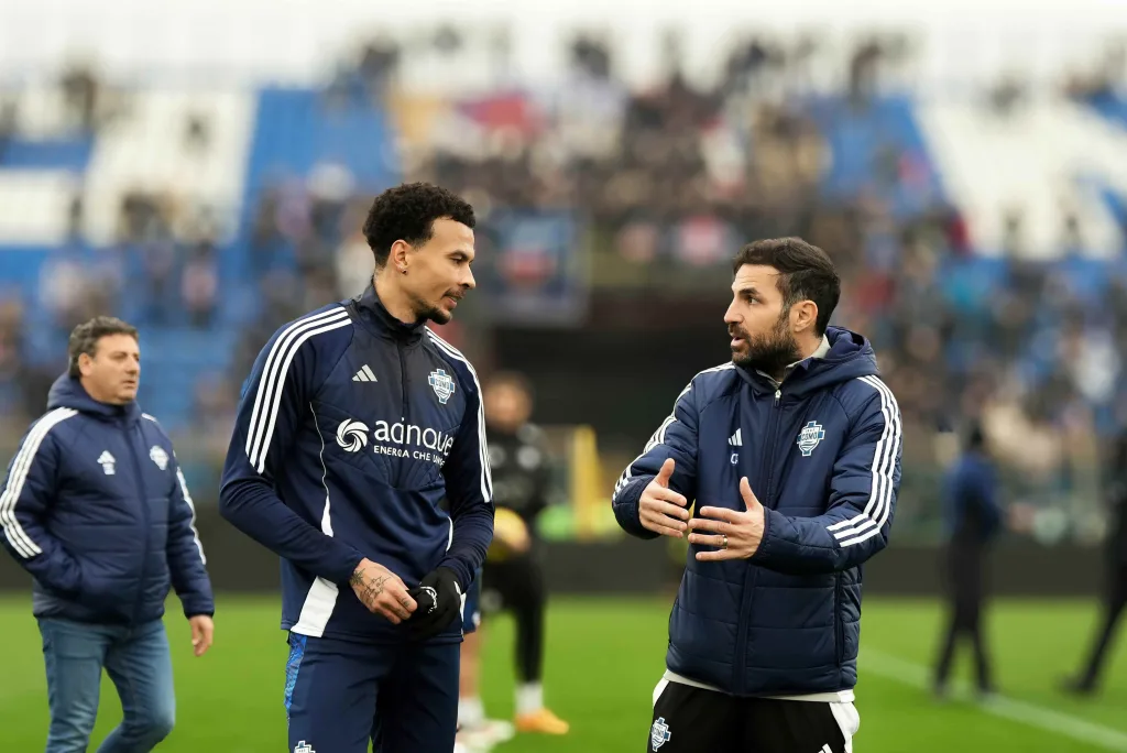 Dele alli considering retirement at 29 after being left out of como squad under cesc fabregas