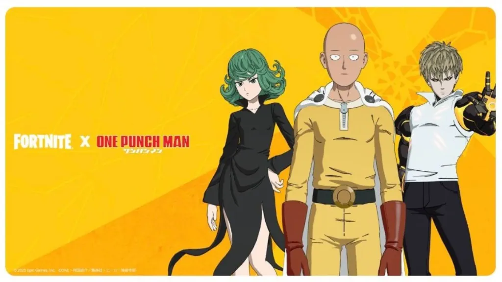 Fortnite x one punch man 3