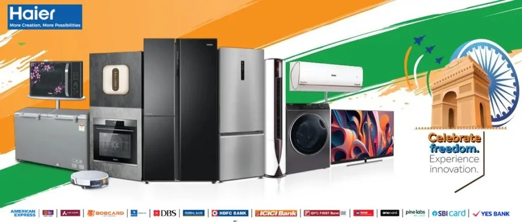 Haier Independence Day Sale 2025: Up to 25% Cashback + ₹994 EMI 3 Haier independence day sale 1