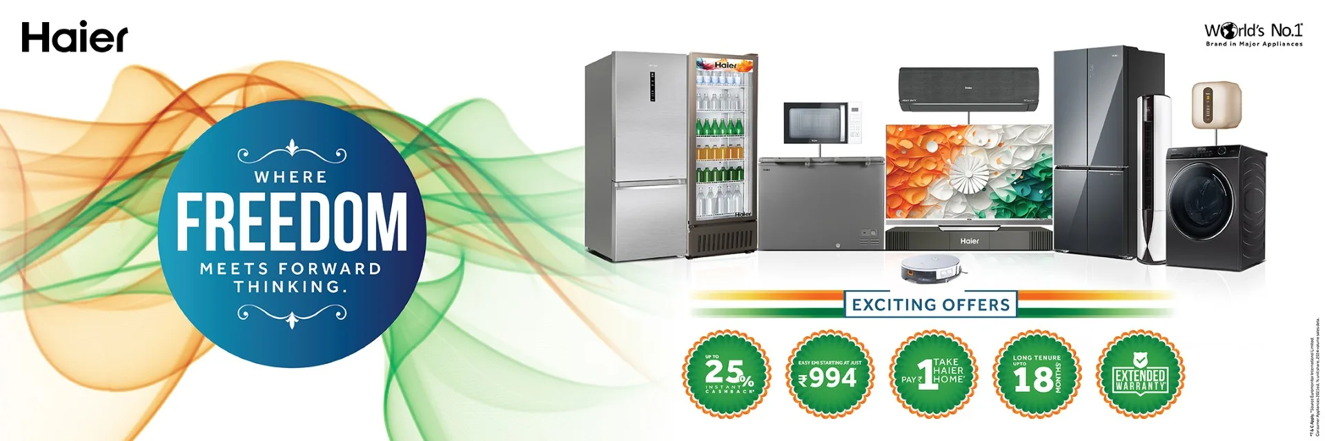 Haier independence day sale