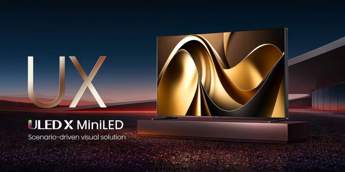 Hisense ux rgb miniled tv