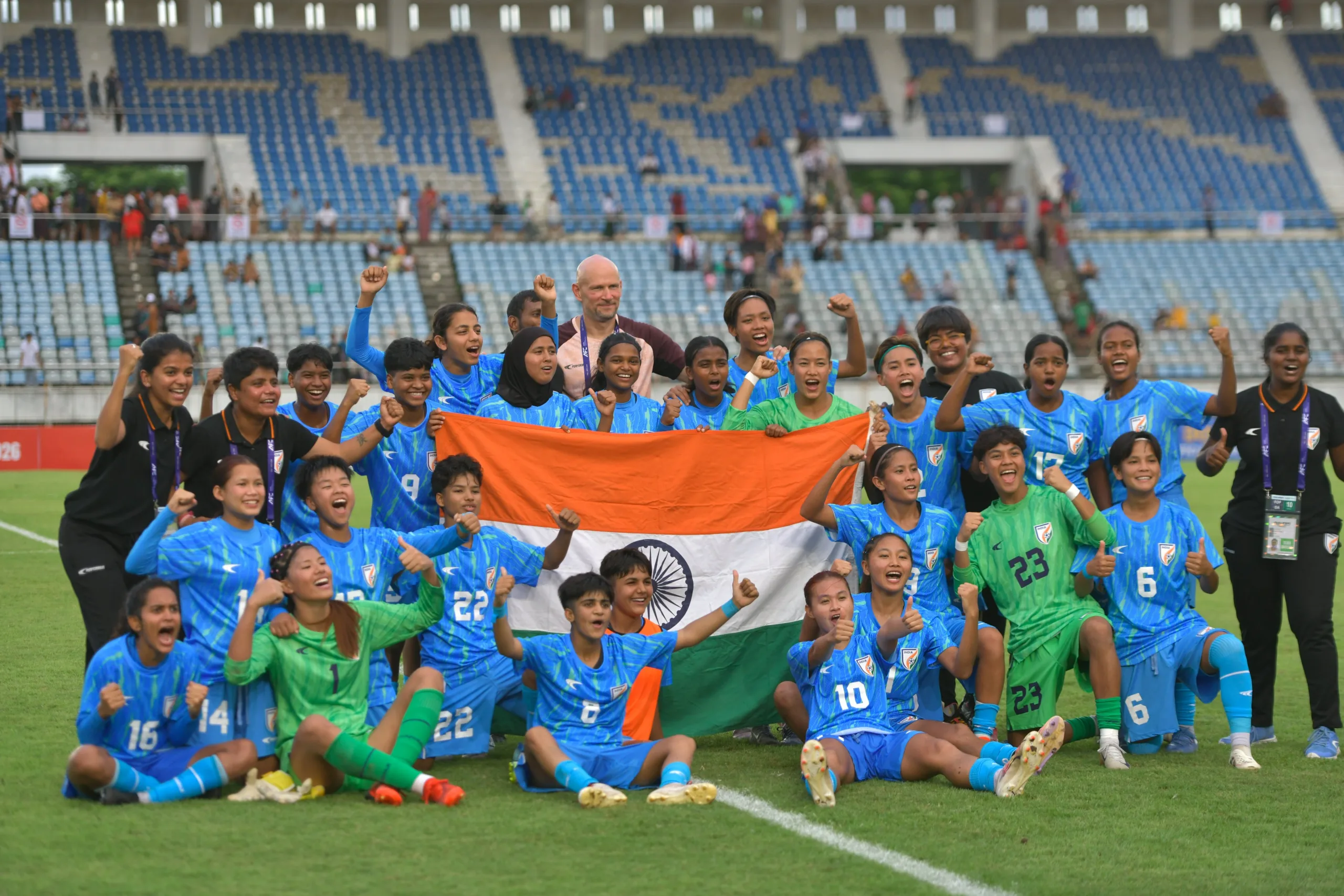 Historic Achievement: India U20 Women End 20-Year Wait to Reach AFC Asian Cup 2026