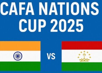 India vs Tajikistan: Lineup and how to watch the CAFA Nations Cup 2025 match LIVE in India?