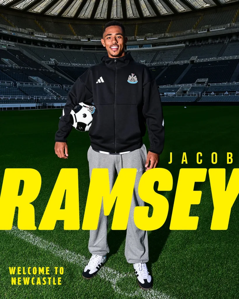 Official: Newcastle United Secure £43m Jacob Ramsey Transfer from Aston Villa in Major Summer Coup 3 Jacob ramsey