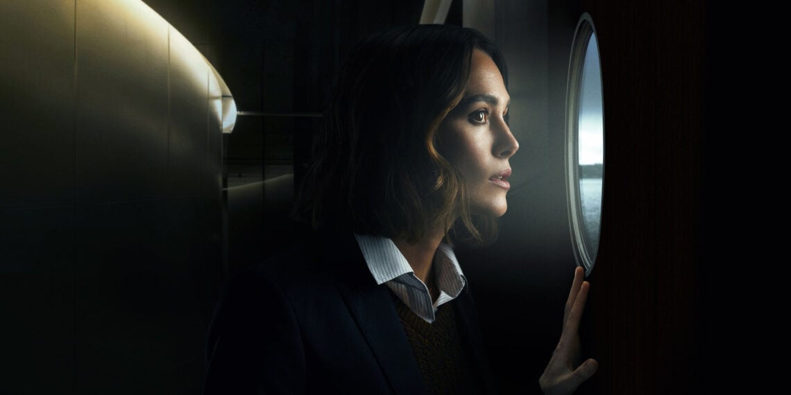 Keira knightley in the woman in cabin 10