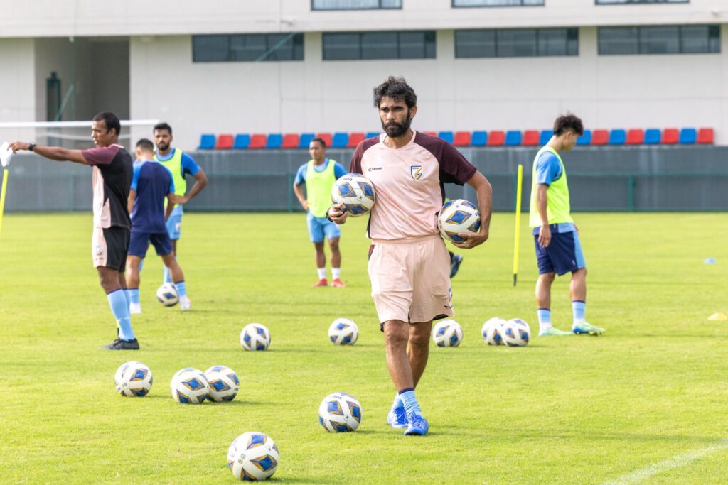 Indian Football Team coach Khalid jamil