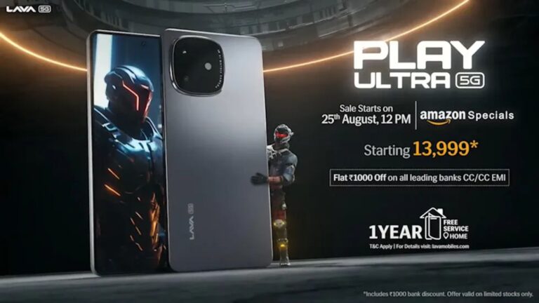 Lava play ultra 5g
